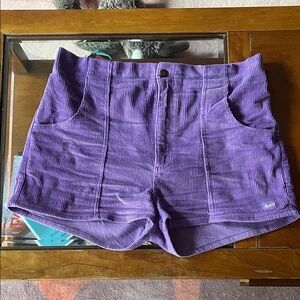 Lavendar Hammies High Waist Women Shorts